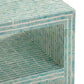 Derry Blue Capiz Shell Nightstand