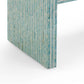 Derry Blue Capiz Shell Nightstand