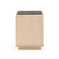 Martha Taupe Mirrored Nightstand