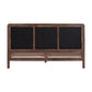 Hella Taupe Velvet King Bed