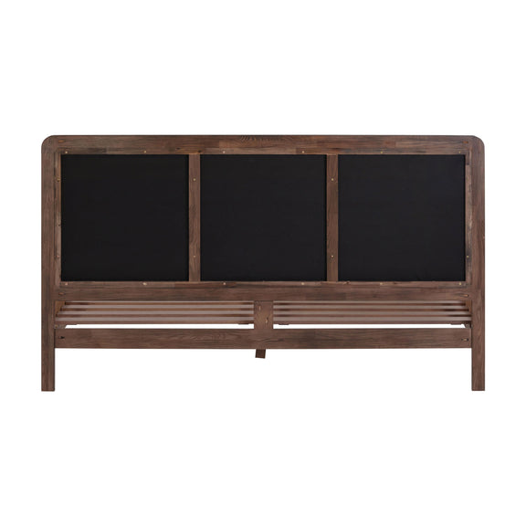 Hella Taupe Velvet King Bed