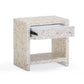 Piara Natural Mother of Pearl Inlaid Nightstand