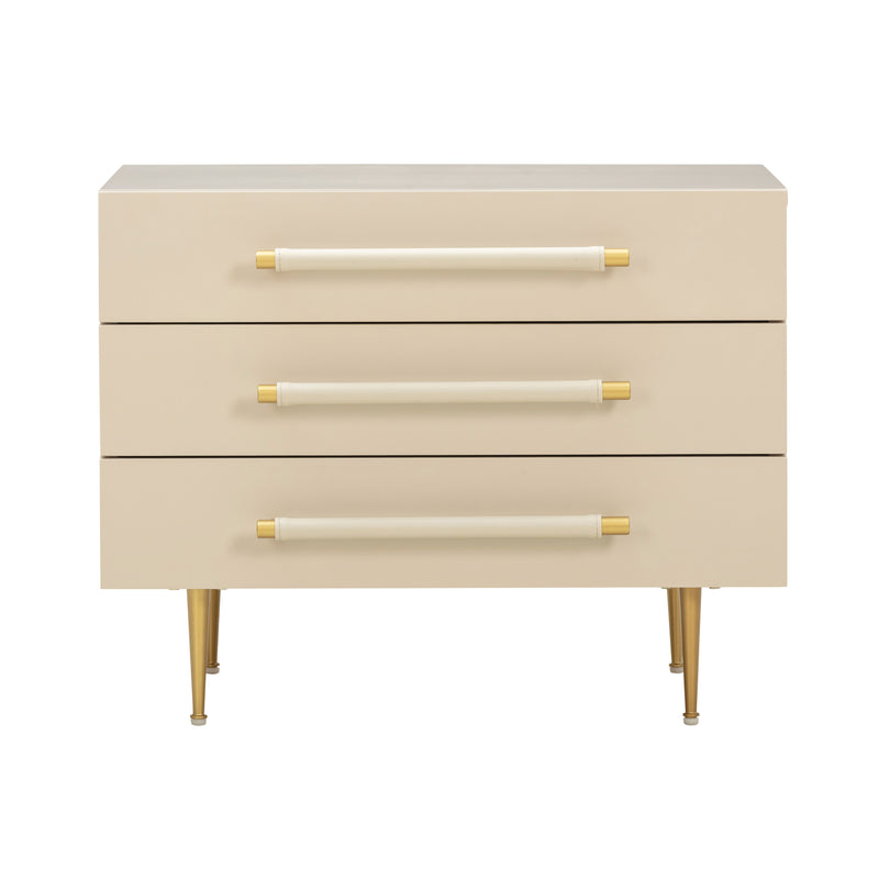 Trident Taupe Nightstand