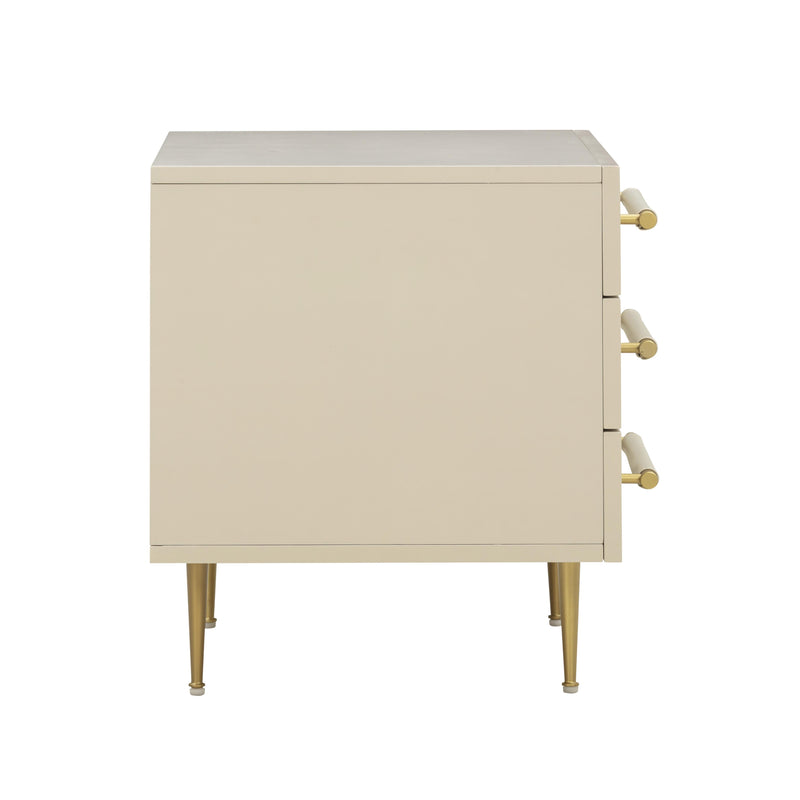 Trident Taupe Nightstand