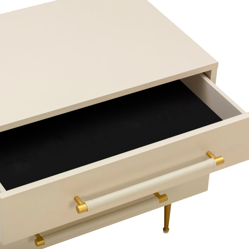 Trident Taupe Nightstand