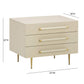 Trident Taupe Nightstand