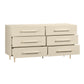 Trident Taupe 6 Drawer Dresser