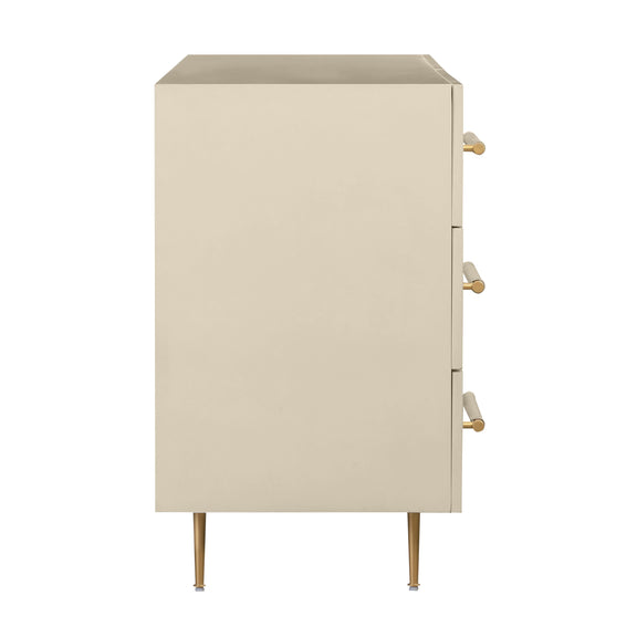Trident Taupe 6 Drawer Dresser