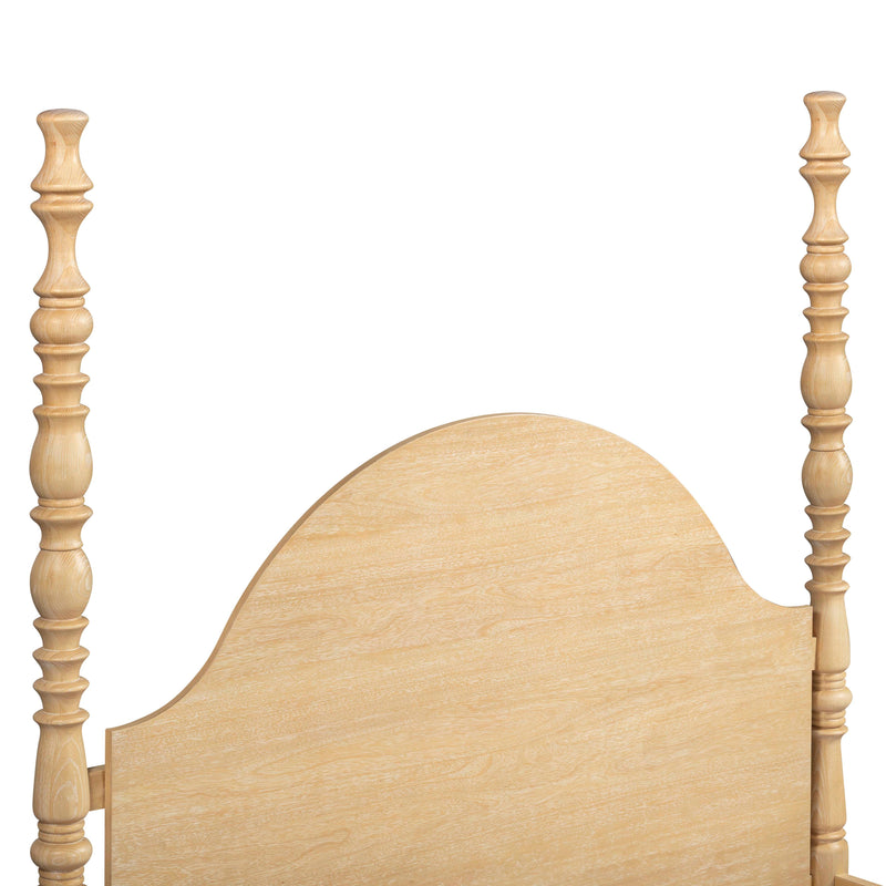 Rosalie Ash Bed - Natural