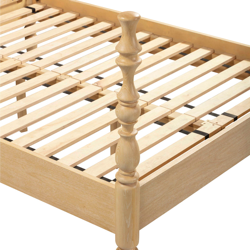 Rosalie Ash Bed - Natural