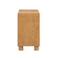 Miles 62" Natural Wood 6-Drawer Dresser