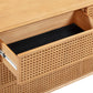 Miles 62" Natural Wood 6-Drawer Dresser