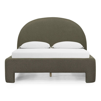 Orphea Performance Boucle Bed - Kale Green