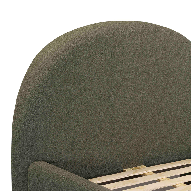 Orphea Performance Boucle Bed - Kale Green