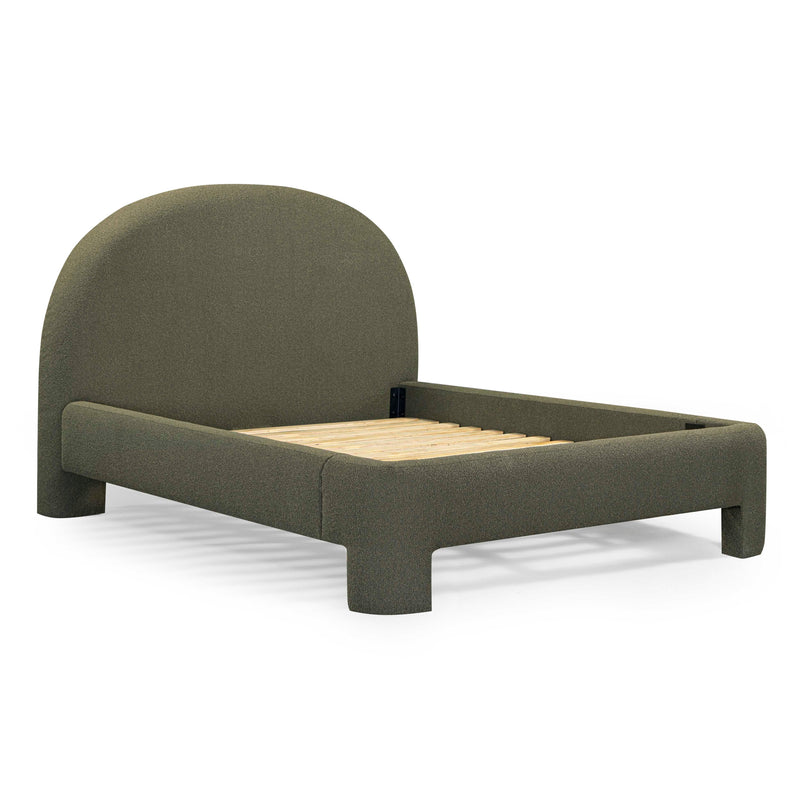 Orphea Performance Boucle Bed - Kale Green