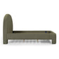 Orphea Performance Boucle Bed - Kale Green