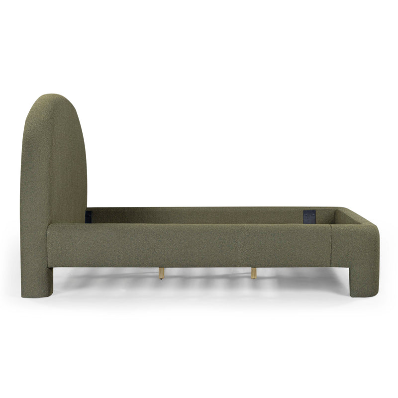 Orphea Performance Boucle Bed - Kale Green