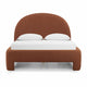 Orphea Performance Boucle Bed - Autumn Red