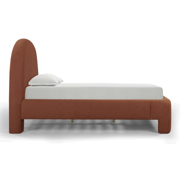 Orphea Performance Boucle Bed - Autumn Red