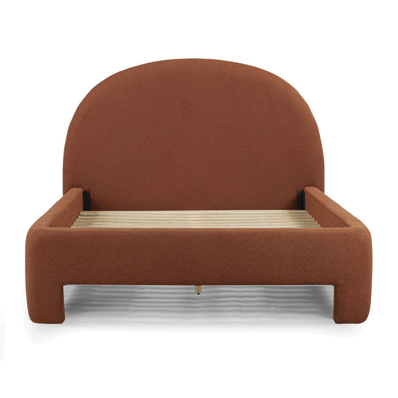 Orphea Performance Boucle Bed - Autumn Red