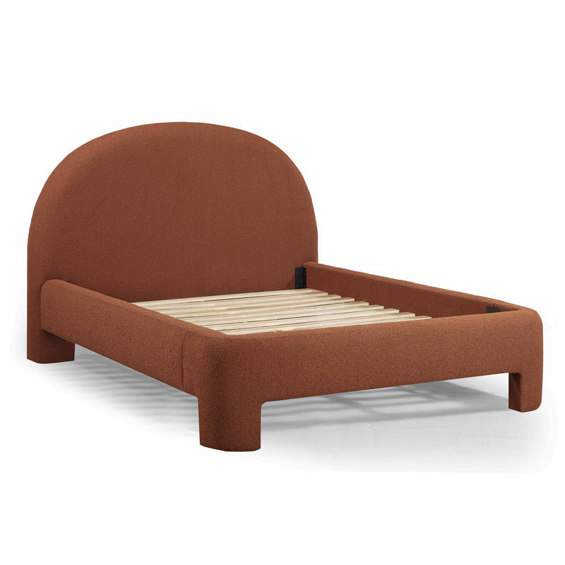 Orphea Performance Boucle Bed - Autumn Red