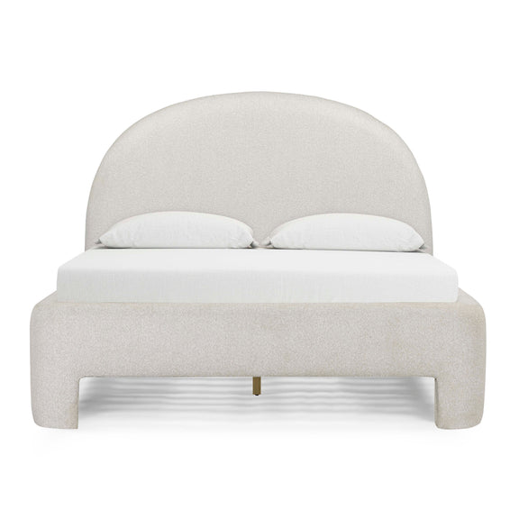 Orphea Performance Boucle Bed - Off-White