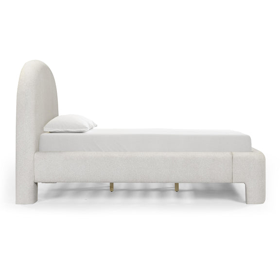 Orphea Performance Boucle Bed - Off-White