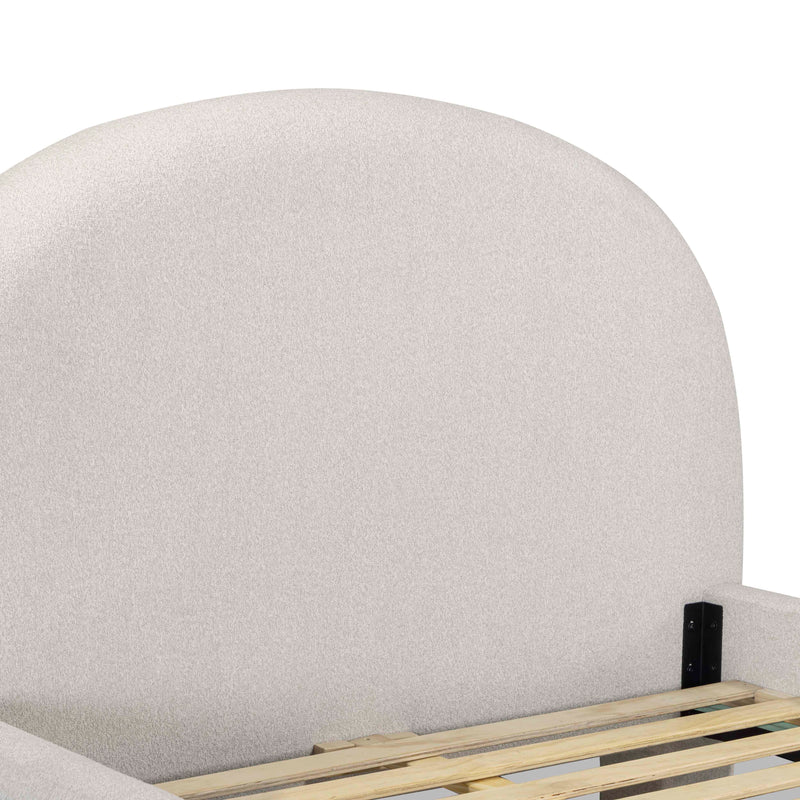 Orphea Performance Boucle Bed - Off-White