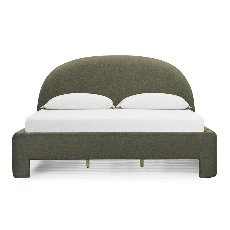 Orphea Performance Boucle Bed - Kale Green