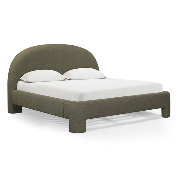 Orphea Performance Boucle Bed - Kale Green