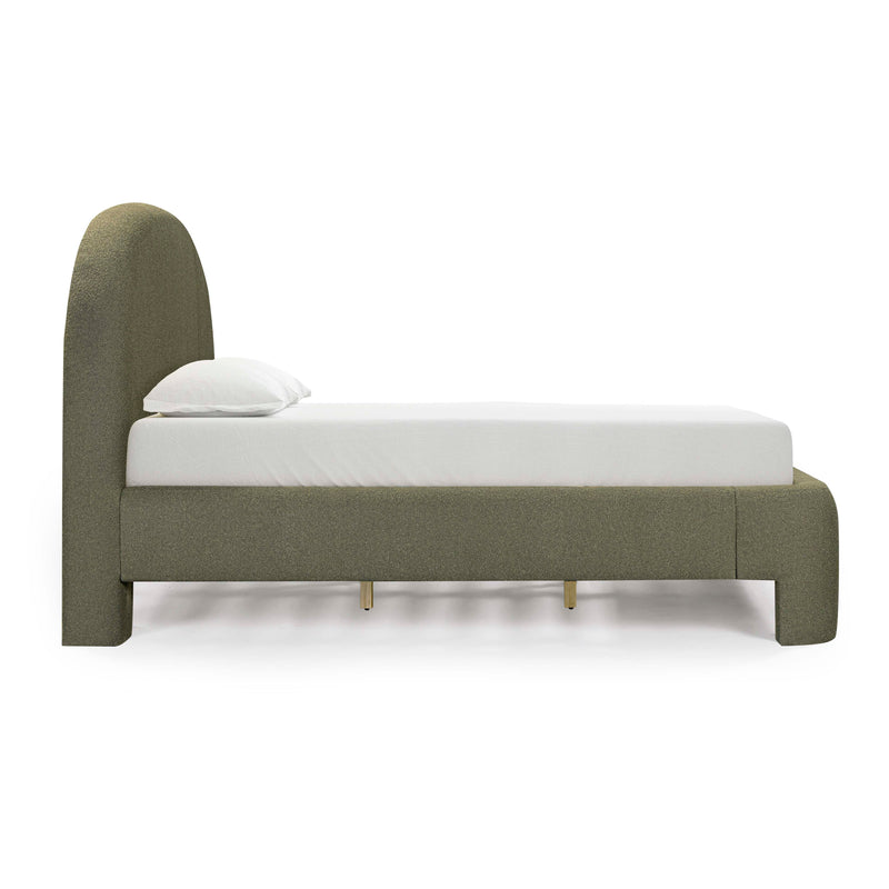 Orphea Performance Boucle Bed - Kale Green