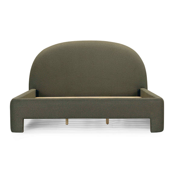 Orphea Performance Boucle Bed - Kale Green