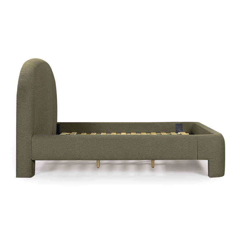 Orphea Performance Boucle Bed - Kale Green