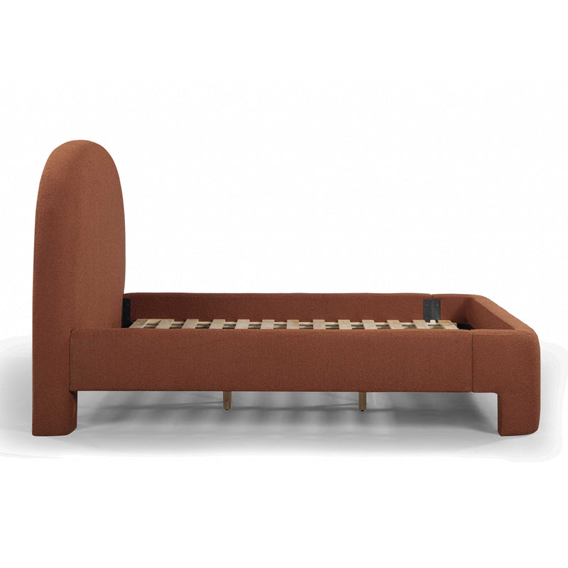 Orphea Performance Boucle Bed - Autumn Red