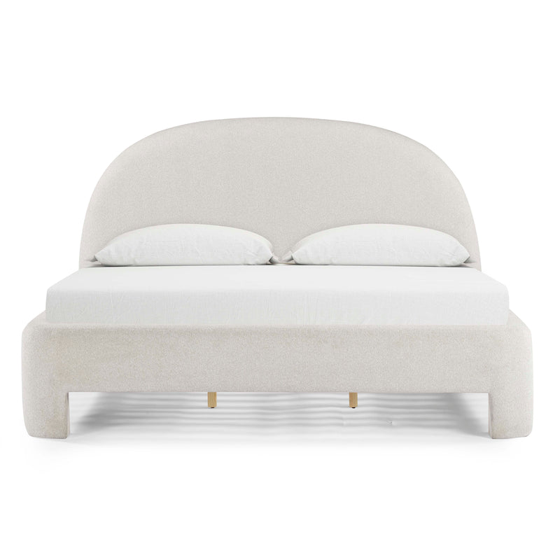 Orphea Performance Boucle Bed - Off-White