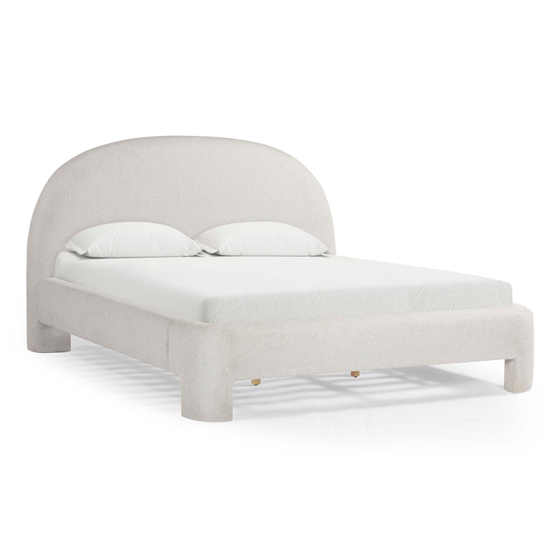 Orphea Performance Boucle Bed - Off-White