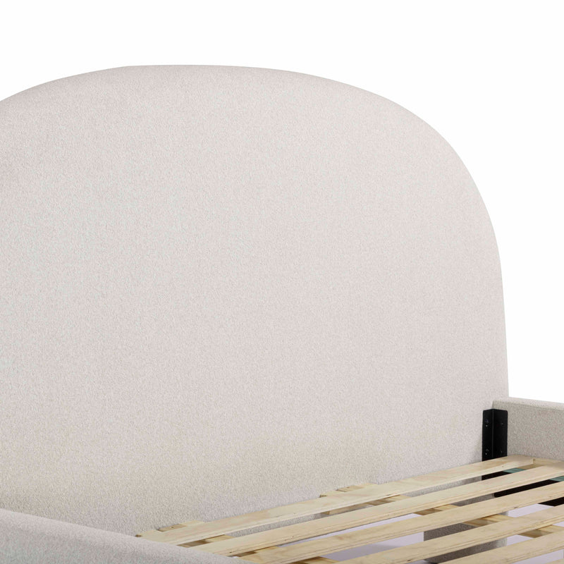 Orphea Performance Boucle Bed - Off-White