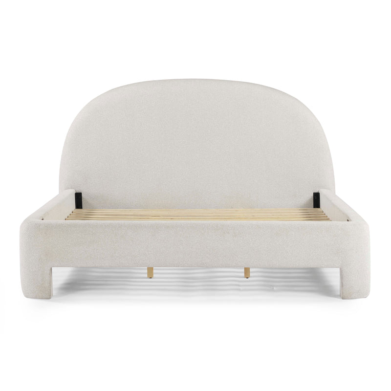 Orphea Performance Boucle Bed - Off-White