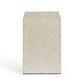 Derry 22" Capiz Shell Nightstand - Cream