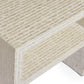 Derry 22" Capiz Shell Nightstand - Cream