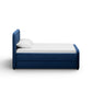 Briella Performance Velvet Trundle Bed in Twin - Navy