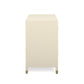 Dani 62" Cream Faux Shagreen 6-Drawer Dresser