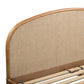 Mico Natural Rattan Bed - Pecan