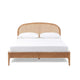 Mico Natural Rattan Bed - Pecan