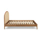 Mico Natural Rattan Bed - Pecan