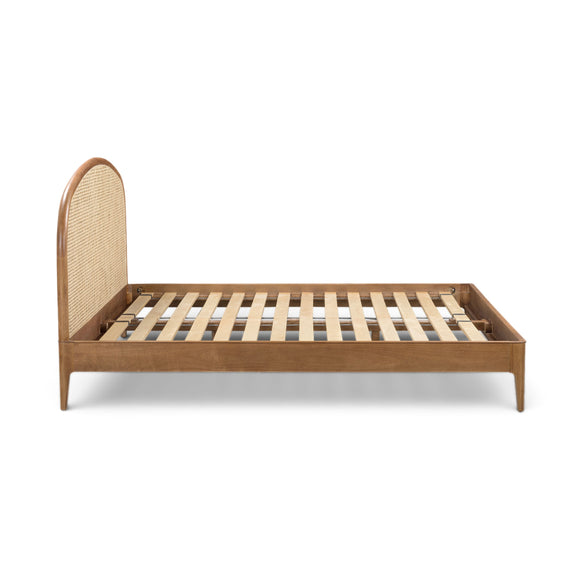 Mico Natural Rattan Bed - Pecan