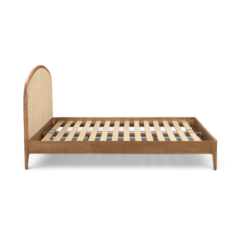 Mico Natural Rattan Bed - Pecan