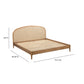 Mico Natural Rattan Bed - Pecan