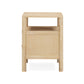 Tyra 22" Ash 2-Drawer Nightstand - Natural