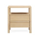 Tyra 22" Ash 2-Drawer Nightstand - Natural
